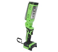 Huairdum Lampe de Travail LED pour Réparation Automobile et Camping, | Lampe de poche rechargeable, pliable à 180 degrés, crochet en métal, stroboscope rouge SOS, double chargement USB