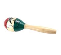 Huairdum Maracas en Bois, Instruments de Percussion Fabriqués à la Main, Maracas Sonores de qualité Professionnelle, Idéaux pour les Enfants, les Débutants et l'apprentissage Musical (Longue noix