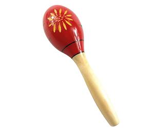 Huairdum Maracas en Bois, Instruments de Percussion Fabriqués à la Main, Maracas Sonores de qualité Professionnelle, Idéaux pour les Enfants, les Débutants et l'apprentissage Musical (Longues