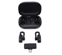 Huairdum Microphone Lavalier sans Fil avec Suppression du Bruit AI, Micro Magnétique Professionnel 48 KHz 24 Bits, Microphone de Streaming avec SNR 80 DB, Idéal pour Le Streaming en Direct et Le