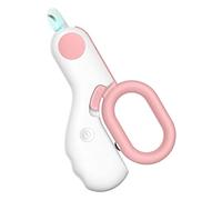 Huairdum Mini Coupe-Ongles LED pour Chat, Coupe-Griffes pour Animaux de Compagnie avec Lime, Ligne de Sang Visible pour Une Facile, Bord incurvé en Forme de Lune pour éviter Les Fissures, Idéal pour