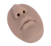 Huairdum Modèle de Bouche de Nez en Silicone 5D, Modèle de Pratique de Perçage de Lèvres Simulant Doux pour l'affichage de Bijoux, Idéal pour Enseigner aux Artistes et étudiants de Perçage (BROWN)