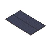Huairdum Panneau Solaire, Cellule Solaire en Polysilicium, Cellule à Haute Résistance à la Compression avec 5 V 1,4 W 280 MA 17% d'efficacité de Conversion, Idéal pour les Lumières de Pelouse, les