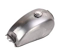 Huairdum Reservoir Essence, RéServoir D'essence de Moto de 2,4 gallons, Trous Pré-PercéS RéSistance aux Chocs du RéServoir D'essence en Fer pour Moto