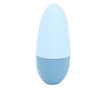 Huairdum Rouleau de Glace pour le Visage, Cube de Glace pour le Visage, Outil de Soin de la Peau en Silicone avec Moule Anti-fuite, Liquide Réutilisable et Nourrissant, Idéal pour les Soins (BLUE)