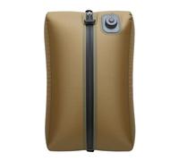 Huairdum Sac Sous Vide de Voyage Réutilisable, Sac de Compression en Polyester 20 L avec Pompe Intégrée, Stockage étanche IPX8, Idéal pour Valise à Main, à Dos, Camping et Randonnée (Kaki)