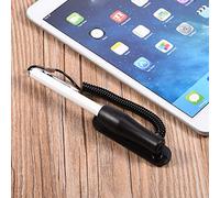 Huairdum Stylet Universel pour écran Tactile, Stylet Capacitif, Pointe en Silicone Haute sensibilité pour Tablettes, avec Station d'accueil en Alliage de Zinc, Idéal pour Les Appareils à écran