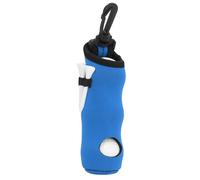 Huairdum Support pour Tee-Shirt à Balle, Support de Sac de Transport Portable en Néoprène, pour 3 Balles et 3 Tees, Idéal pour Les Cadeaux de Rangement pour Hommes et Femmes (Blue)