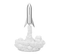 Huairdum Veilleuse à 3D, 800 MAh, Portable, Rechargeable par USB, Lampe de Chevet, Petite Lampe de Table de Chevet pour Chambre à Coucher, Bureau, Bureau et Salle à Manger, 17 X 15 X 26 Cm