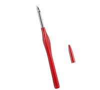 HUAJINGKEJI Aiguille de poinçonnage pratique avec capuchon de protection pour broderie, As shown in the figure, Cuir