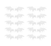 HUAJINGKEJI Aile de corne de démon en cuir synthétique robuste pour costumes, accessoires à assemblage rapide, motifs d'Halloween, As shown in the figure, Cuir