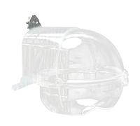 HUAJINGKEJI Baignoire pour cage à perroquet - Boîte de douche transparente à visser