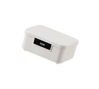 HUAJINGKEJI Boîte de rangement verrouillable pour mots de passe - Capacité de 9 l - En ABS - Pour documents confidentiels - Empilable - Boîte de rangement avec sécurité