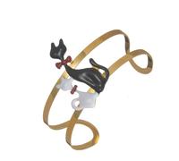 HUAJINGKEJI Bracelet réglable en acier inoxydable sur le thème des papillons, bijou unisexe pour offrir et affirmer la mode quotidienne, taille unique, Comme décrit