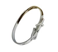 HUAJINGKEJI Bracelets de ceinture pratiques en métal - Bijoux à la main - Texture en alliage - Bijoux modernes - Convient pour une tenue tendance - Ceinture réglable