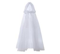 HUAJINGKEJI Cape à capuche ventilée pour jeu de rôle, costume d'Halloween, essentiel pour les voyages, les fêtes, facile à porter, en maille confortable, costume de sorcière