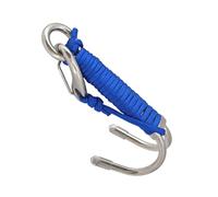 HUAJINGKEJI Crochet de plongée à double extrémité en acier inoxydable pour plus de fiabilité en eau salée et escalade