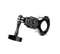 HUAJINGKEJI De Poignée Vélo Rotatif À Résistant Chocs, en Alliage D'aluminium Léger, Compatible avec Les Caméras 'Action, Caméra 'Action pour Guidon Vélo