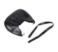 HUAJINGKEJI Demi sac à main tendance rétro automne hiver aisselle poignée supérieure cuir PU aisselles femmes moitié mode aisselle rétro sac à main et sac à main, Noir , One Size