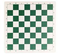 HUAJINGKEJI Échiquier de tournoi en cuir léger, portable, enroulable, souple, antidérapant, tapis d'échecs de voyage
