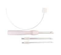 HUAJINGKEJI Ensemble d'aiguilles perforées 2,5/3,5/5 mm, réglable, outil multifonctionnel pour la couture