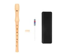 HUAJINGKEJI Flûte à bec sopranos à 8 trous pour enfants avec tige de nettoyage, boîte de rangement