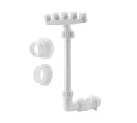 HUAJINGKEJI Fontaine de piscine réglable à 360° avec adaptateurs Fontaines d'eau de natation cinq buses d'arrosage cascade pour refroidissement du pulvérisateur