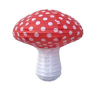 HUAJINGKEJI Grand papier en forme de champignon pour décoration de fête d'anniversaire à thème à suspendre