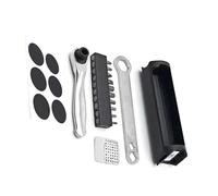 HUAJINGKEJI Kit de réparation magnétique pour vélo avec boîte à outils et clés réglables
