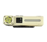 HUAJINGKEJI Lampe De Poche Portable Étanche pour Les Urgences en Plein Air, Lampe De Poche De Travail À LED pour Les Urgences, Le Camping, Lampe De Poche Rechargeable par USB pour Le Camping