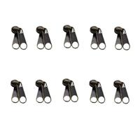 HUAJINGKEJI Lot de 10 fermetures éclair latérales simples/double face 3# 5#, kits de réparation pour vestes