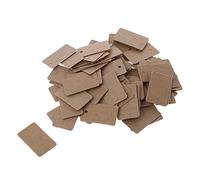 HUAJINGKEJI Lot de 100 cartes en papier pour bijoux et loisirs créatifs