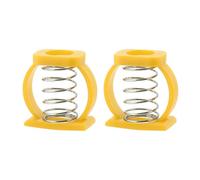 HUAJINGKEJI Lot de 2 poignées de guidon de vélo haute résistance à ressort à ressort