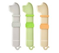 HUAJINGKEJI Lot de 3 presse-aliments pour animaux domestiques - Distributeur de nourriture humide