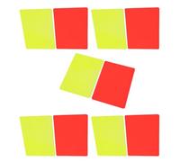 HUAJINGKEJI Lot de 5 cartes d'entraînement d'arbitre de football pour améliorer la discipline de l'équipe pendant le jeu
