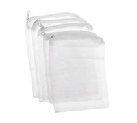 HUAJINGKEJI Lot de 5 sacs filtrants d'aquarium réutilisables, sacs en maille, filtre à eau biochimique, filtration biologique pour poissons pour filtre de fond
