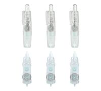 HUAJINGKEJI Lot de 6 stylos correcteurs réglables avec noyaux remplaçables pour une écriture fluide et des corrections