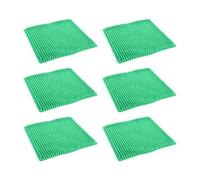 HUAJINGKEJI Lot de 6 tapis de nidification pour poules - 24 cellules lavables - Accessoires pour poulailler - Solution de ferme - Tapis lavable pour poulet