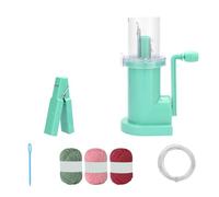 HUAJINGKEJI Machine à tricoter à la main - Bobines à main portables - Ensemble d'outils de fil multicolore