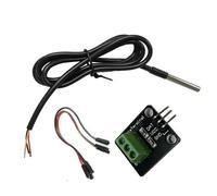 HUAJINGKEJI Module de détection de température numérique pour avec résistances de traction intégrées et larges plages de tensions 3 V à 5,5 V Module de mesure de température
