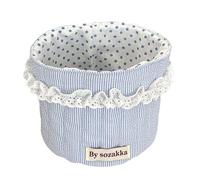 HUAJINGKEJI Panier de rangement décoratif en tissu pour l'organisation du bureau - Convient pour les étudiants, les employés de bureau et les ménagers