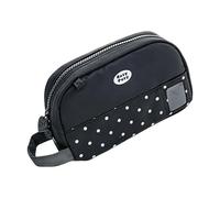 HUAJINGKEJI Porte-stylos convertible double face en tissu durable pour stylos, marqueurs, petite trousse de maquillage, Noir , Beauté de masse