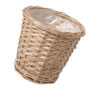 HUAJINGKEJI Pots de fleurs en osier tressé parfaits pour améliorer votre espace de vie avec des accessoires de plantation de jardin et pots de fleurs