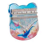 HUAJINGKEJI Profession Piano à pouce 17/21 touches avec instructions d'étude et marteau d'accordage en acrylique pour enfant