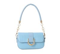 HUAJINGKEJI Sac à bandoulière pour femme - Sac à bandoulière en cuir synthétique - Sac à main décontracté pour fille, bleu, As shown in the picture (error 1-3cm)