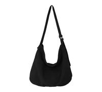 HUAJINGKEJI Sac à bandoulière vintage décontracté et tendance de grande capacité pour étudiant, Noir , As shown in the picture (error 1-3cm)