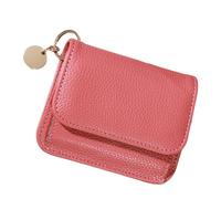 HUAJINGKEJI Sacs à la mode, Style coréen Porte-Monnaie en Cuir PU Sac à Main de Changement de Couleur Unie Petit Portefeuille Court Porte-Carte Portefeuille Trifold, Image de référence des couleurs,