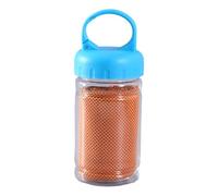 HUAJINGKEJI Serviette rafraîchissante de 30 x 99 cm, séchage rapide, serviette de sudation respirante avec bouteille pour gym, entraînement, course, randonnée, camping, natation, exercice de