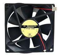 HUAJINGKEJI Ventilateur à double roulement haute vitesse 90 mm 24 V 0,4 A 9025 90 mm x 25 mm 12 cm haute vitesse 81,47 CFM sans balais pour ordinateur PC CPU échappement haute vitesse