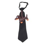 HUAJINGKEJI Wiener Cravate pour chien en mélange de polyester facile d'entretien Convient pour un usage professionnel décontracté, Couleur café., taille unique